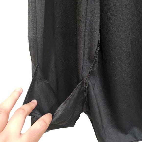 Nike Men's Dri Fit Black Gray Full Zip Track Jacket Shirt Size M 2 Pockets - Picture 12 of 12